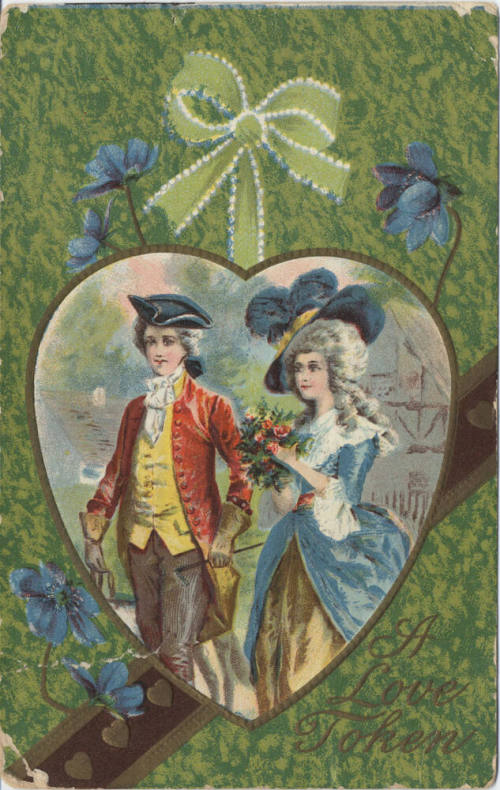 Postcard - "A Love Token"