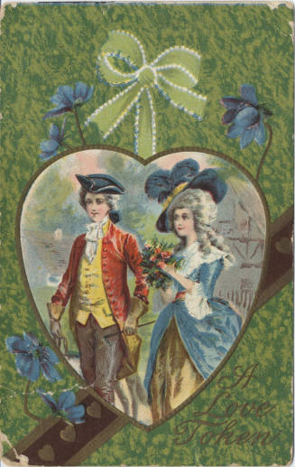 Postcard - "A Love Token"