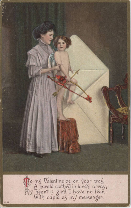 Postcard - "To My Valentine, Be on ..."