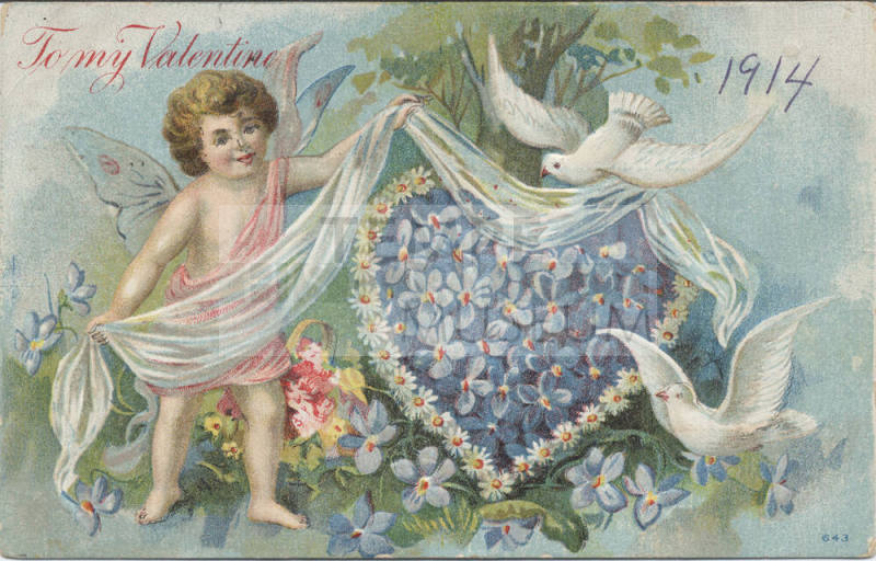 Postcard - "To My Valentine"