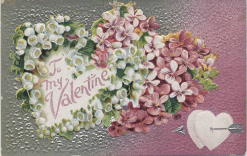 Postcard - "To My Valentine"