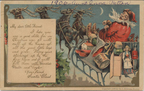 Postcard - "My Dear Little Friend"