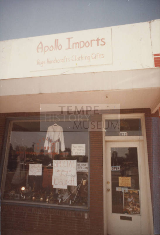 Apollo Imports-Rugs-Handicrafts-Clothing - 622 South Mill Avenue, Tempe, Arizona