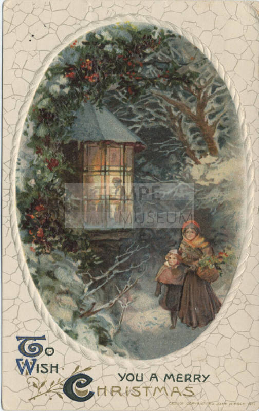 Postcard - "To Wish You a Merry Christmas"