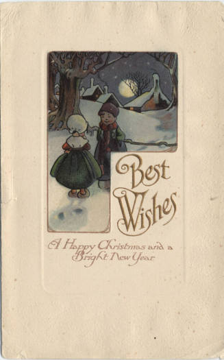 Postcard - "Best Wishes"