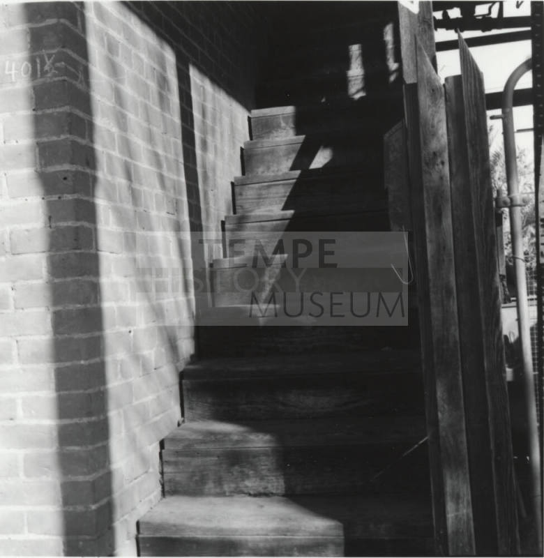 Hackett House- outside stairs