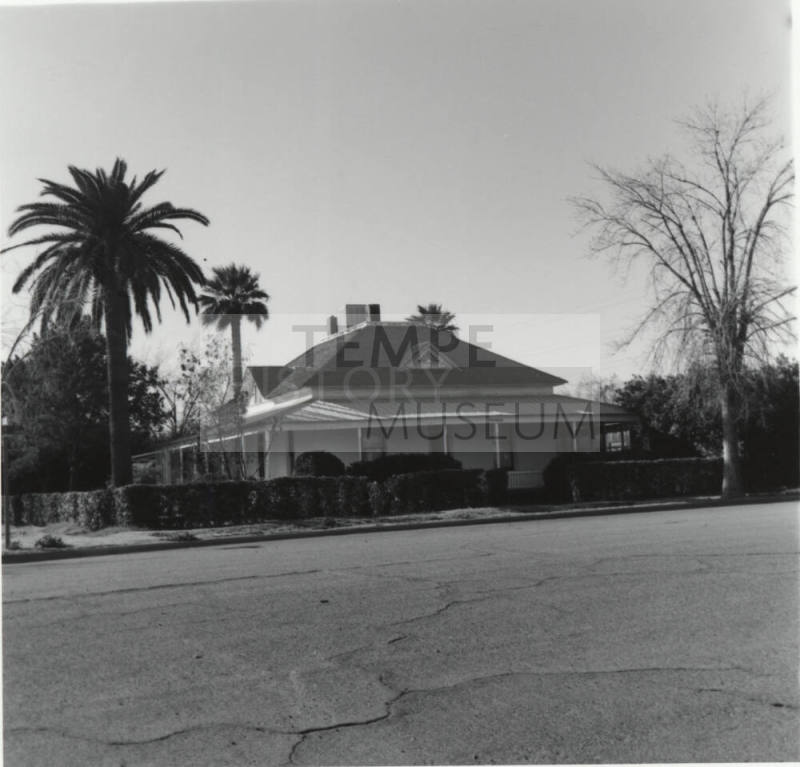 B.B. Moeur House- front (south) elevation