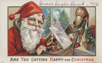 Postcard - "Are You Getting Happy...."