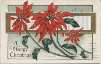 Postcard - "A Happy Christmas"