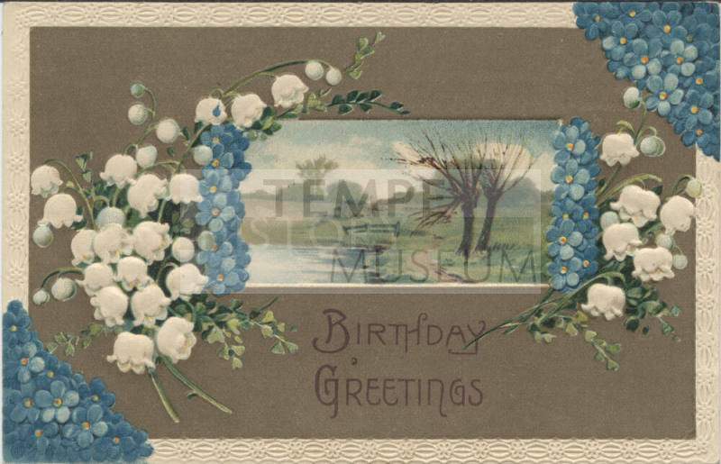 Postcard - "Birthday Greetings"
