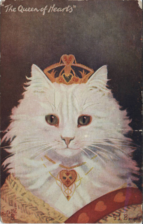 Postcard - "The Queen of Hearts"