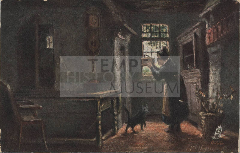 Postcard - Reproduction of "Flemish Home"