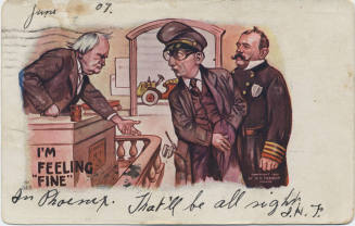 Postcard - "I'm Feeling "Fine""