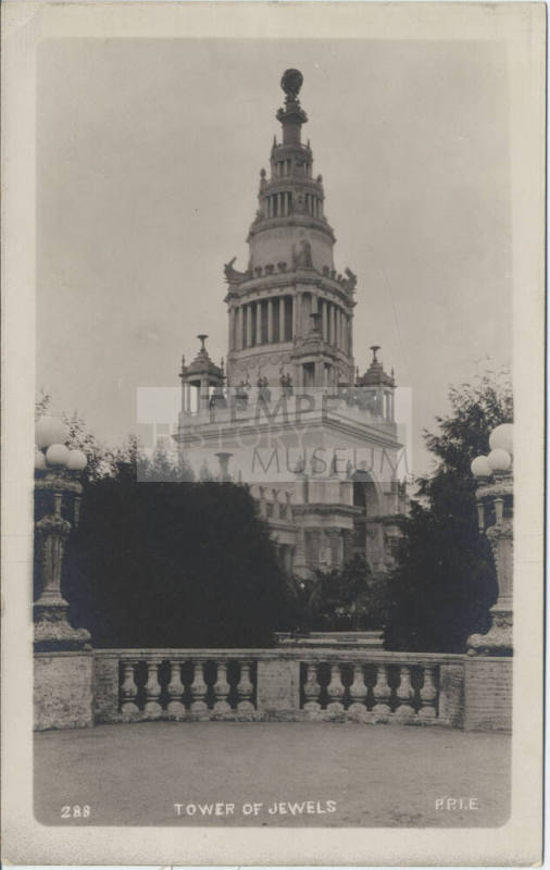 Postcard  - Tower of Jewels P.P.I.E.