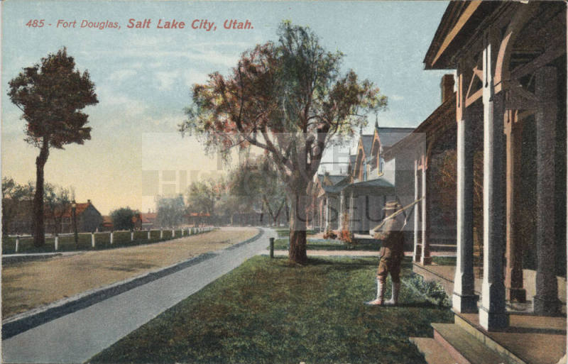 Postcard - Fort Douglas - Salt Lake City, Utah