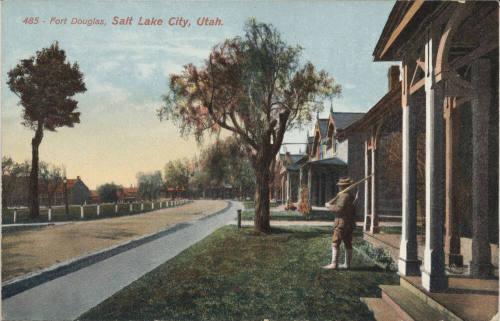 Postcard - Fort Douglas - Salt Lake City, Utah