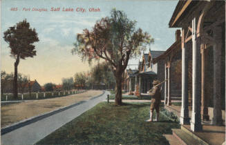 Postcard - Fort Douglas - Salt Lake City, Utah