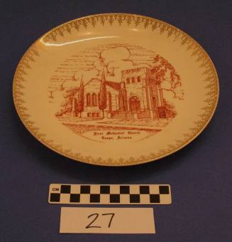 Plate, Commemorative