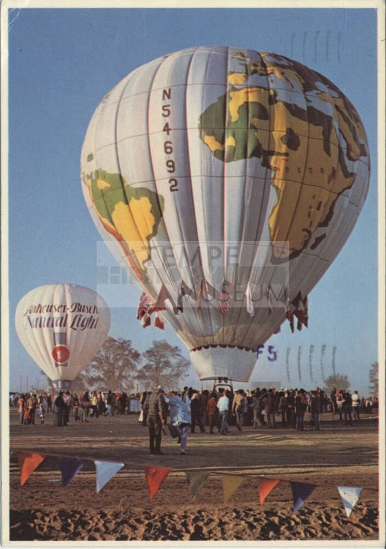 Postcard - Picture of Hot Air Balloons