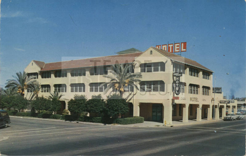 Postcard - Casa Loma Hotel - Tempe, Arizona