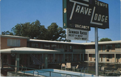 Postcard - Travel Lodge - Tempe, Arizona