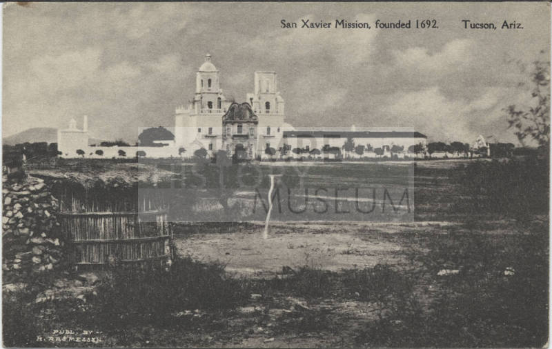Postcard - San Xavier Mission - Tucson, Arizona
