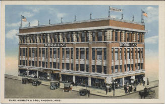 Postcard - Chas. Korrick and Bro., Phoenix, Arizona
