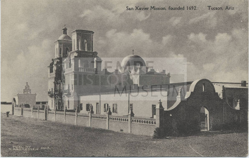 Postcard - San Xavier Mission, Tucson, Arizona