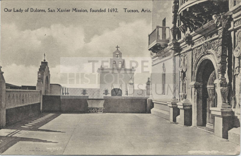 Postcard - Our Lady of Dolores, Tucson, Arizona