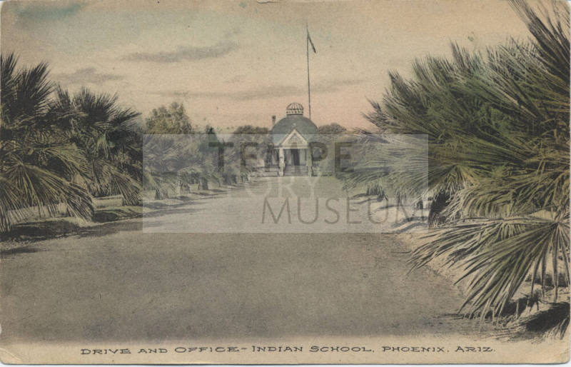 Postcard - Phoenix Indian School, Phoenix, Arizona