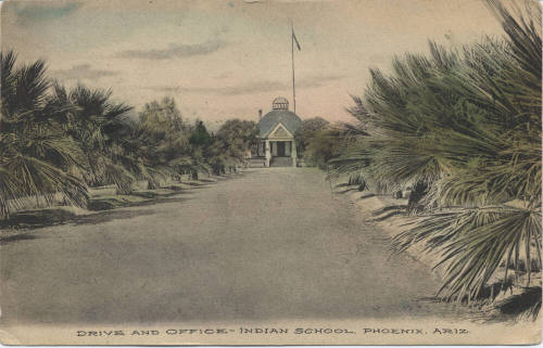 Postcard - Phoenix Indian School, Phoenix, Arizona