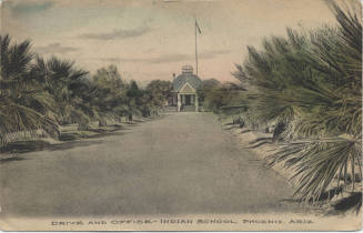 Postcard - Phoenix Indian School, Phoenix, Arizona