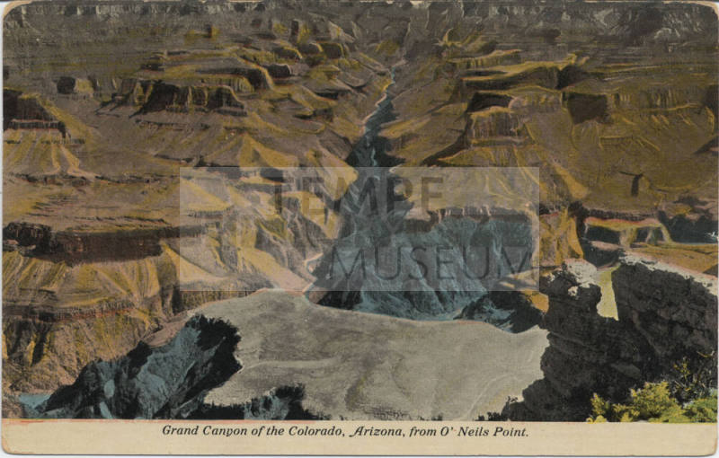 Postcard - Grand Canyon of the Colorado
