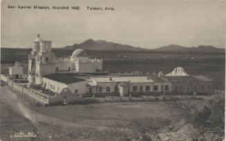 Postcard - San Xavier Mission, Tucson