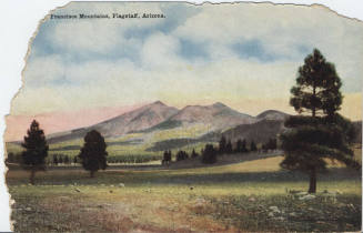 Postcard - San Francisco Mountains, Flagstaff, Arizona