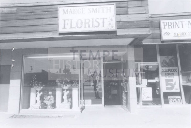 Marge Smith Florist Shop - 722 South Mill Avenue, Tempe, Arizona