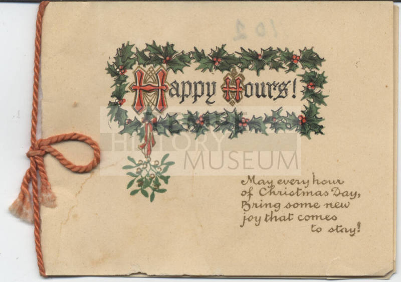 Greeting Card - "Happy Hours" Booklet