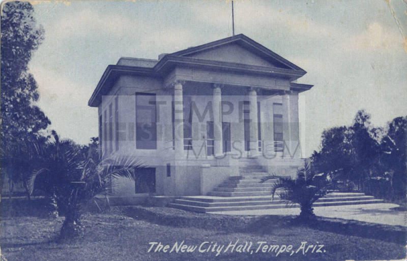 Postcard - The New City Hall, Tempe, Arizona