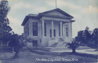 Postcard - The New City Hall, Tempe, Arizona