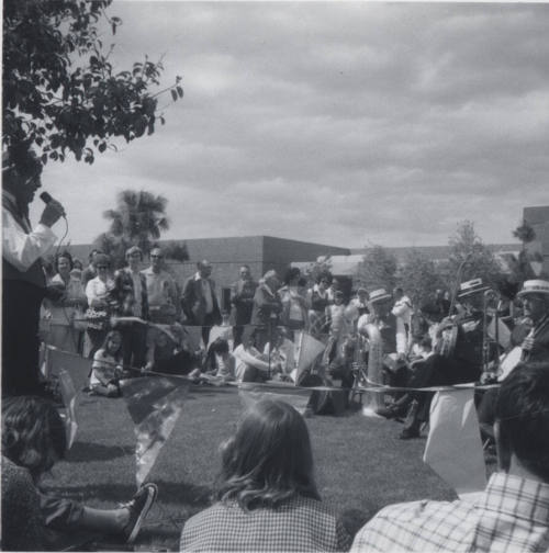 Sister City Festival - Arizona Banjo Band in Front of Tempe Public Library