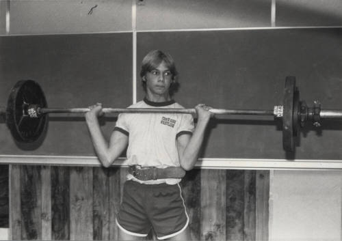 Unidentified Student Participating in a Tempe High School Weightlifting Program