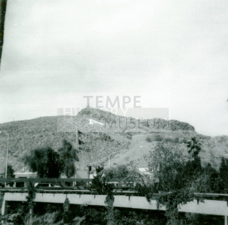 View of "A" Mountain / Hayden Butte from City Hall