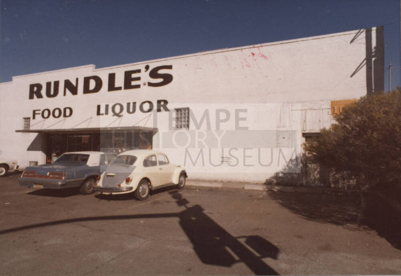 Rundle's Food and Liquor Store - 730 South Mill Avenue, Tempe, Arizona