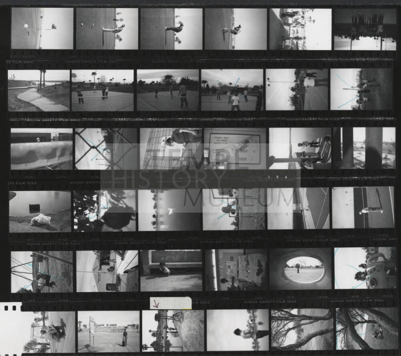 Contact Prints of Various Events at Kiwanis Park