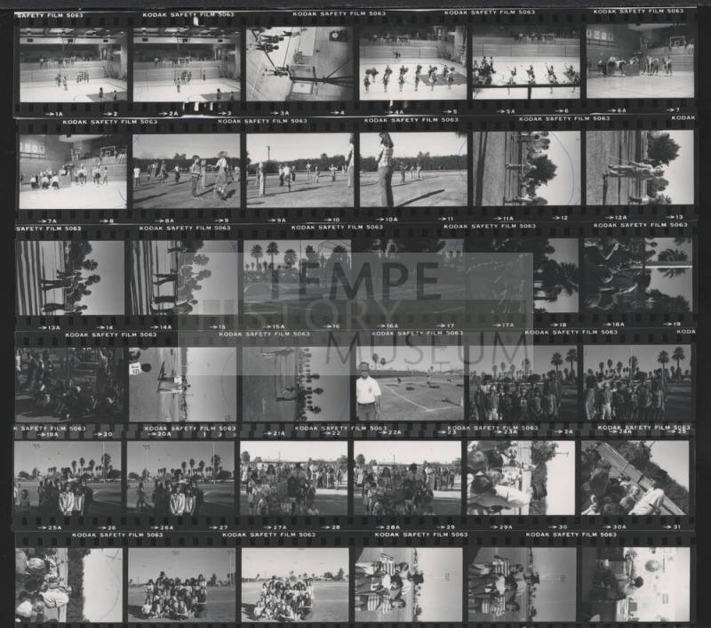 Contact Prints of Various Events at Marcos de Niza High School