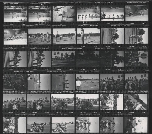Contact Prints of Various Events at Marcos de Niza High School