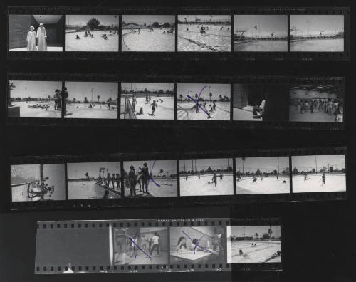 Contact Prints of Various Events at McClintock High School