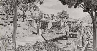 Bridge and Ferry Landing Concert Rendering