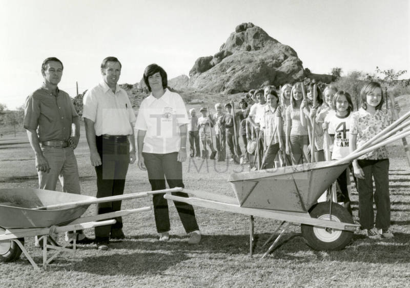 Group Photo - Trail Building at Papago Park