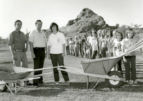 Group Photo - Trail Building at Papago Park